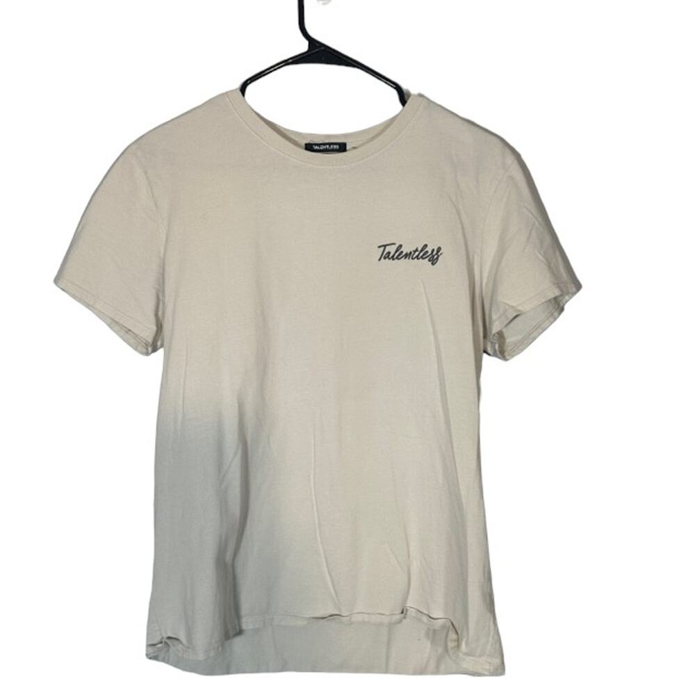 Talentless x Keith Haring Women’s Beige “Love People United” Graphic T-Shirt Med
